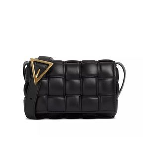 Bottega Veneta Small Padded Cassette Intreccio Leather Shoulder Bag
